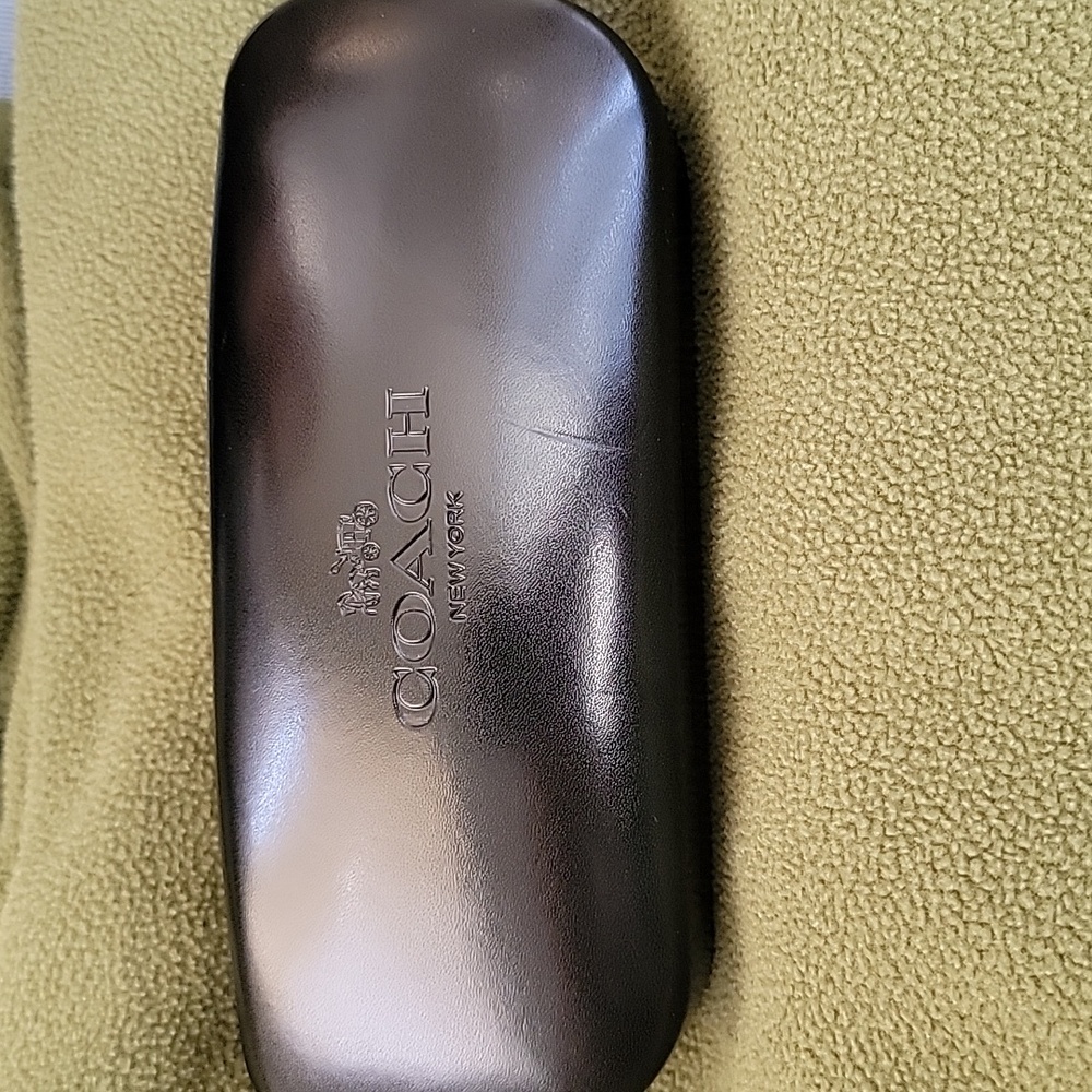 Coach glasses case
